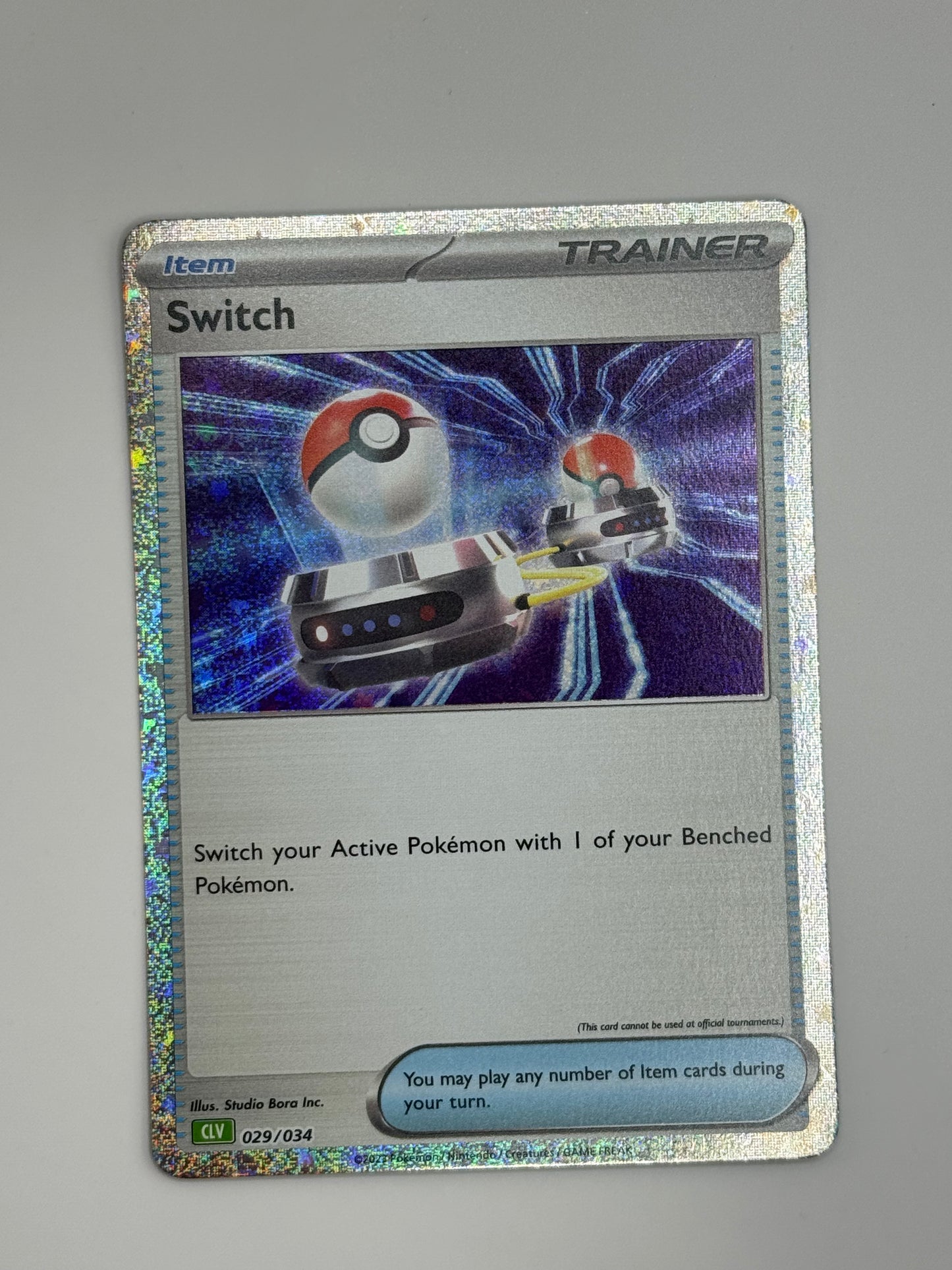 Switch (CLV) 029/034 Trading Card Game Classic Holo Pokémon