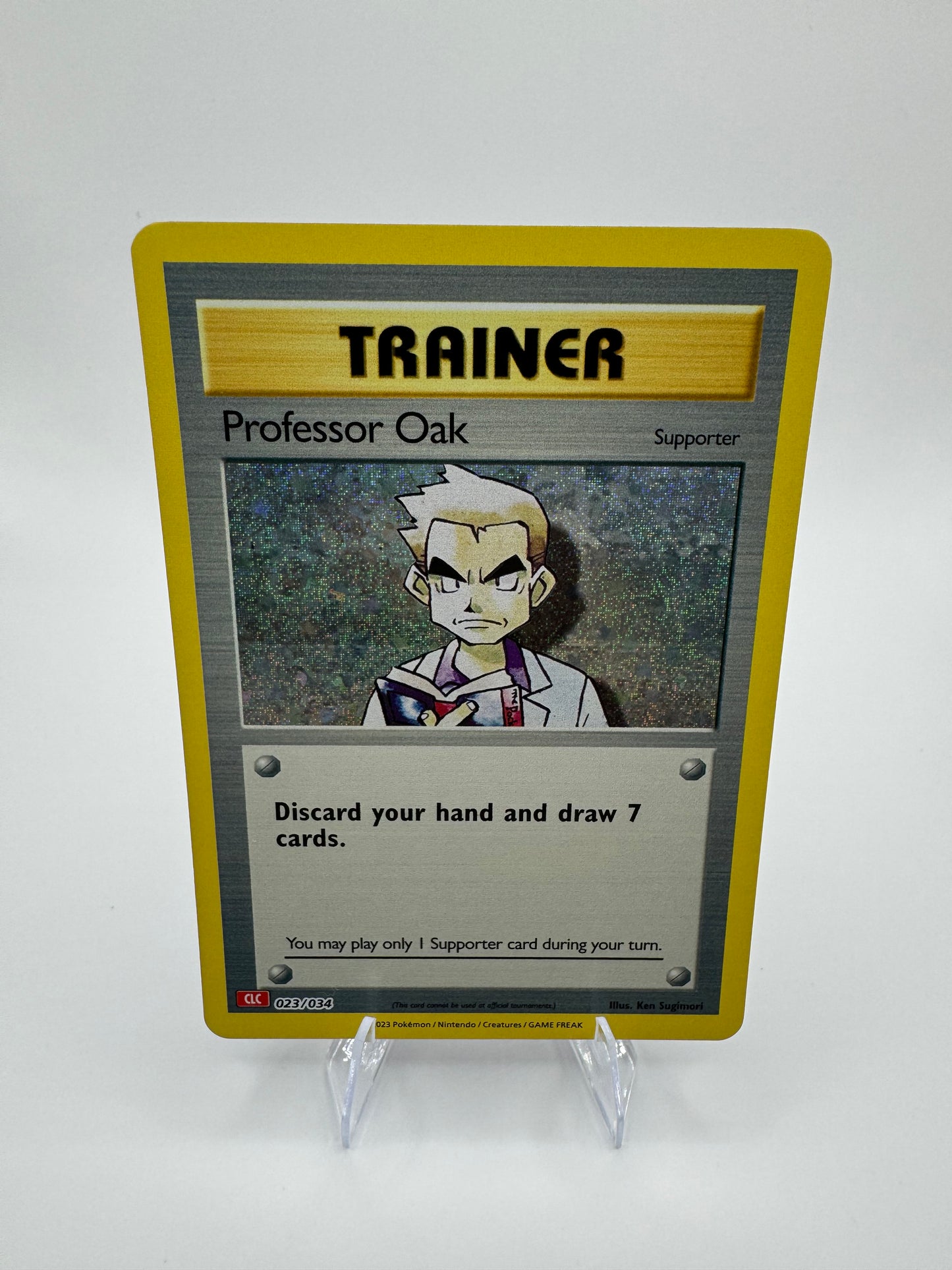 Professor Oak (CLC) 023/034 Trading Card Game Classic Holo