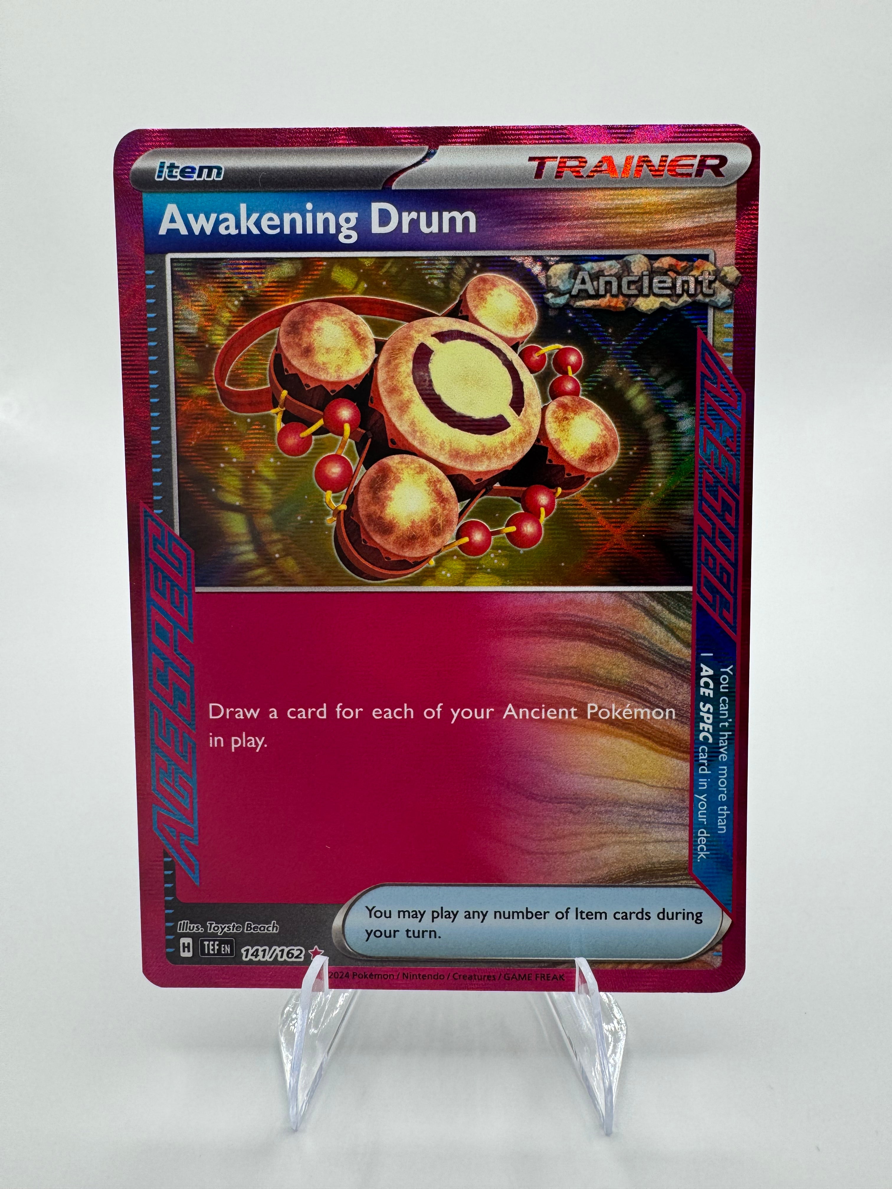 awakening drum pokemon card Awakening Drum | Temporal Forces