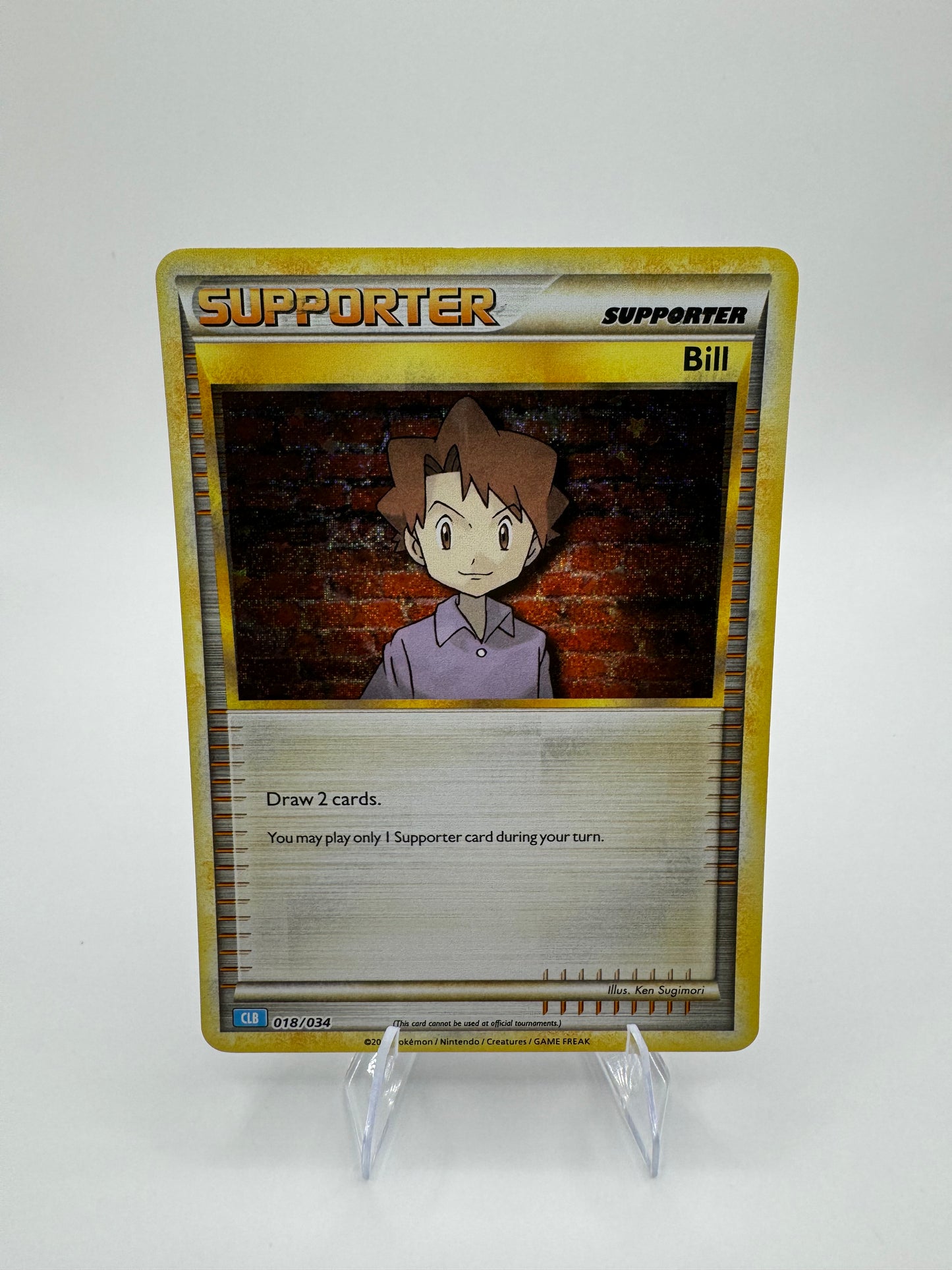 Bill (CLB) 018/034 Trading Card Game Classic Holo