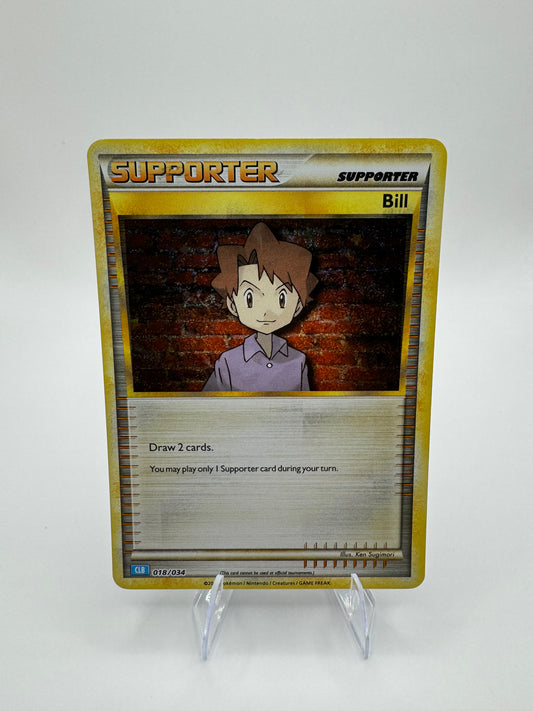 Bill (CLB) 018/034 Trading Card Game Classic Holo