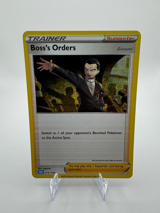 Boss's Orders (CLB) 019/034 Trading Card Game Classic Holo