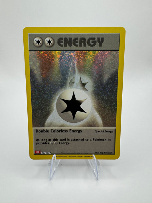Double Colorless Energy (CLC) 032/034 Trading Card Game Classic Holo