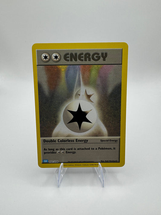 Double Colorless Energy (CLB) 032/034 Trading Card Game Classic Holo