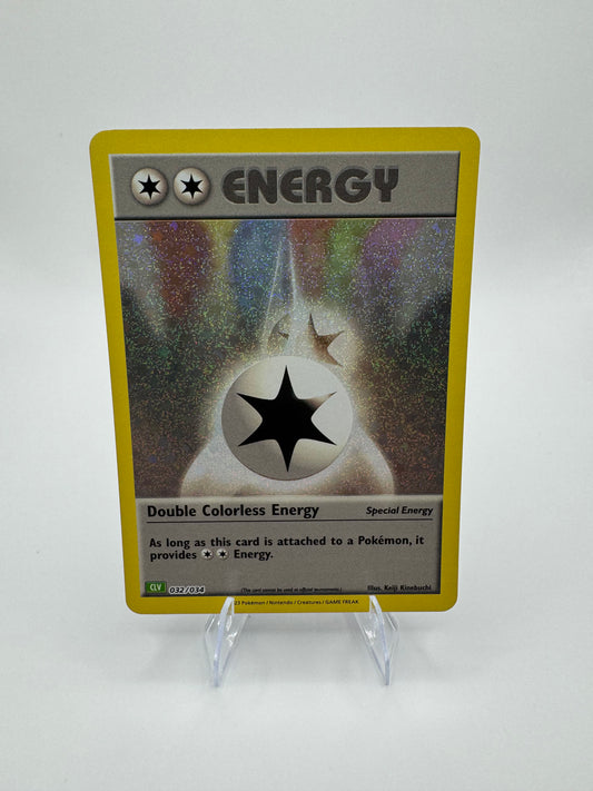 Double Colorless Energy (CLV) 032/034 Trading Card Game Classic Holo