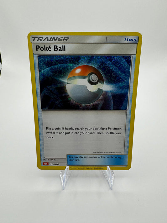 Poke Ball (CLC) 021/034 Trading Card Game Classic Holo