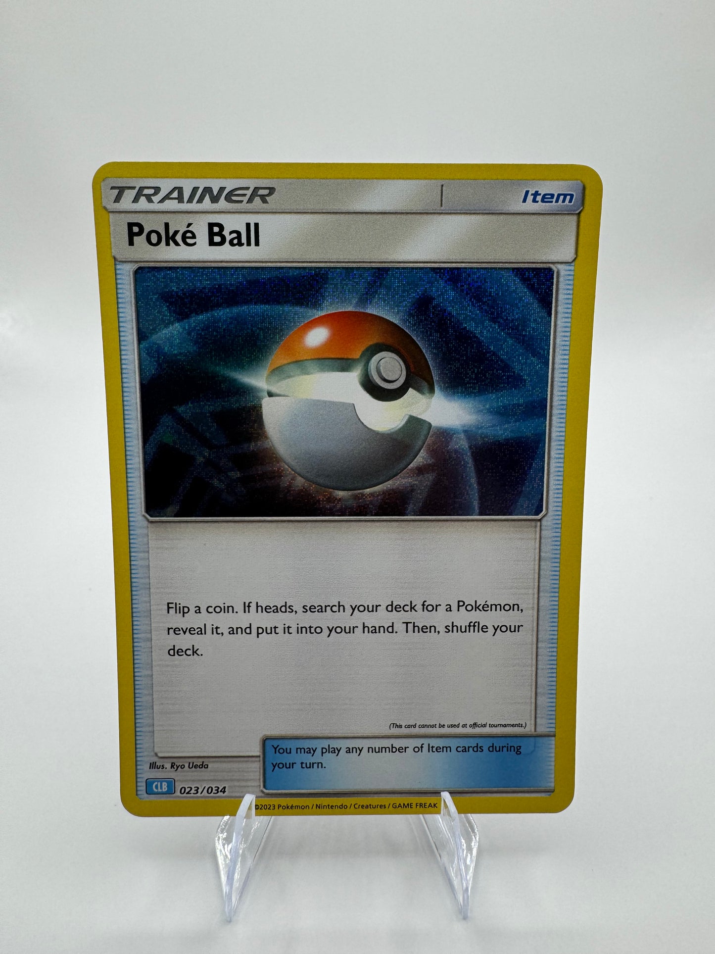 Poke Ball (CLB) 023/034 Trading Card Game Classic Holo