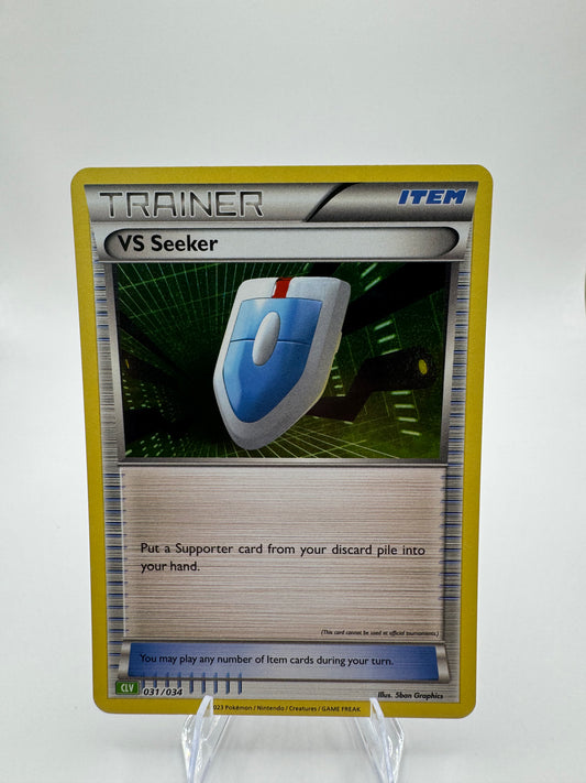 VS Seeker (CLV) 031/034 Trading Card Game Classic Holo