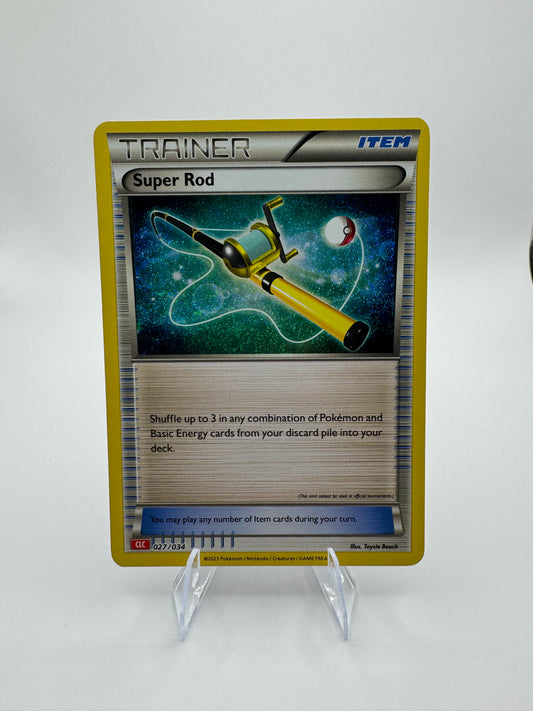 Super Rod (CLC) 027/034 Trading Card Game Classic Holo