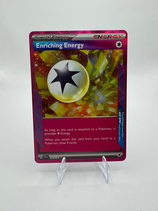 Enriching Energy 191/191 Sv08: Surging Sparks Holo